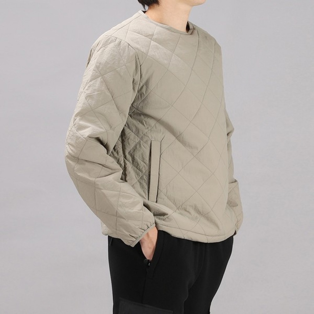 (フアンズ) オーバーフィットダイアケルディングパッド入りスウェットシャツ PWPD3936