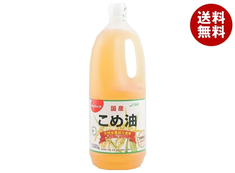 築野食品工業 こめ油 1500g×5本入×(2ケース)