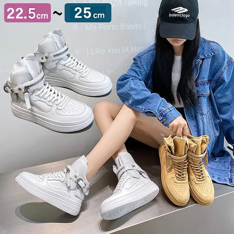 スニーカー レディース 厚底スニーカー 韓国 身長アップ シンプル 運動 仕事 ホワイト ブラック おしゃれ 通気性 美脚 軽量 シューズ 防滑 軽量 厚底 ハイカット 疲れにくい 旅行 通勤 通学