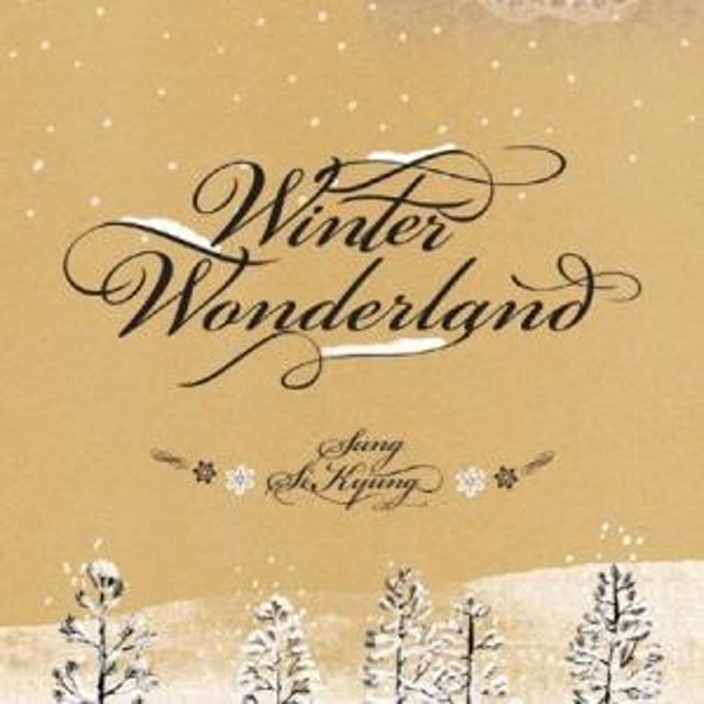 【未開封 新品】 Sung Si Kyung - WINTER WONDERLAND album CD DISC SUNG SIKYUNG 6,299円