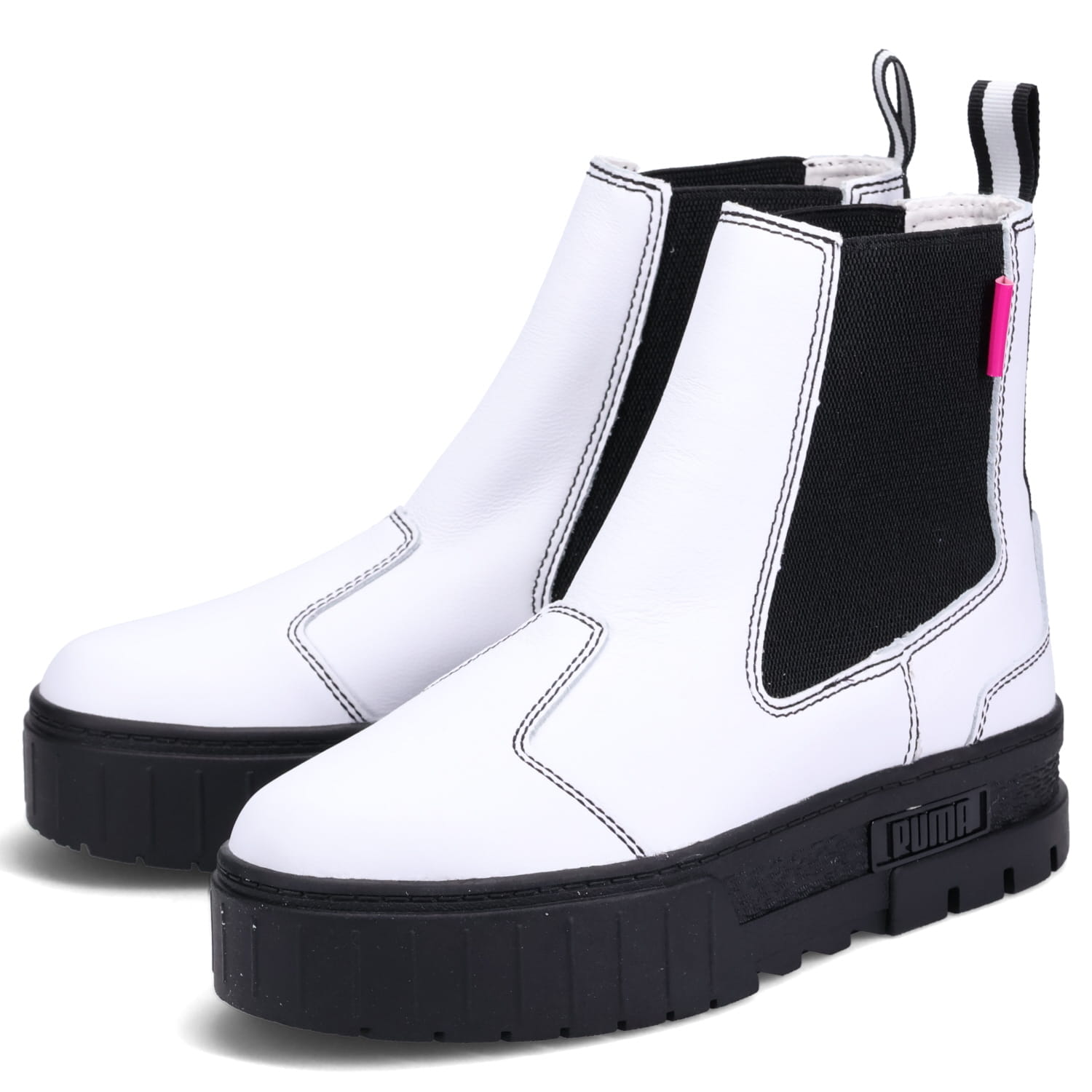 サイドゴアブーツ メイズ チェルシー ポップ ウィメンズ レディース 厚底 384549-01