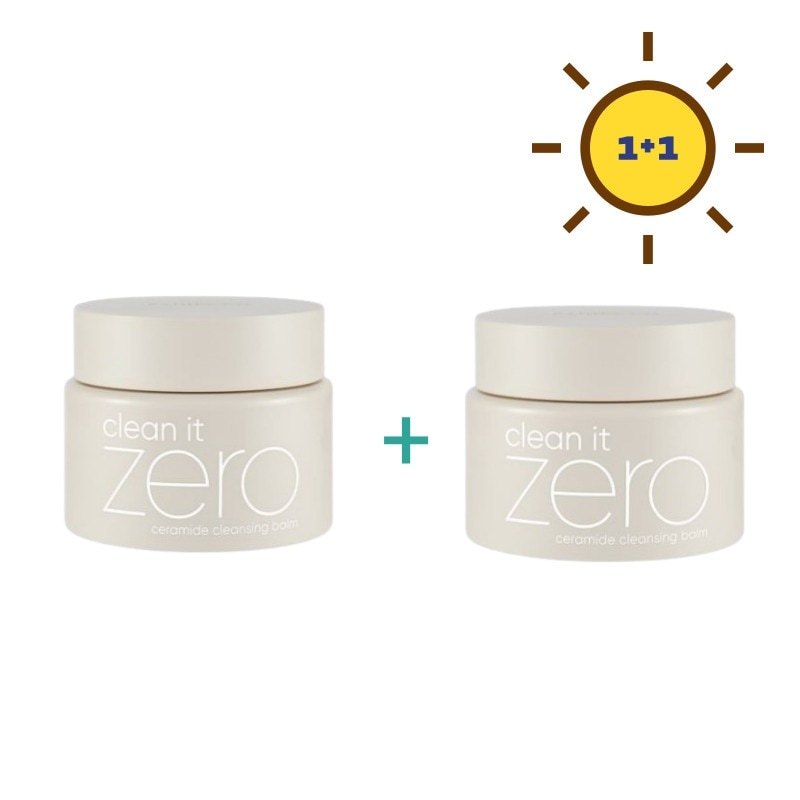 1+1 クリーンイットゼロ セラミド クレンジングバーム 100ml+100ml