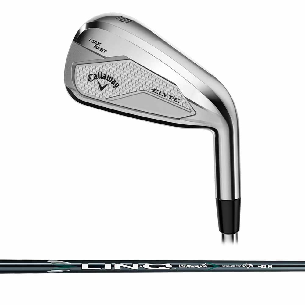 ELYTE MAX FAST �A�C�A�� 5�{�Z�b�g [LIN-Q GREEN 40 for Callaway �t���b�N�X�FR]