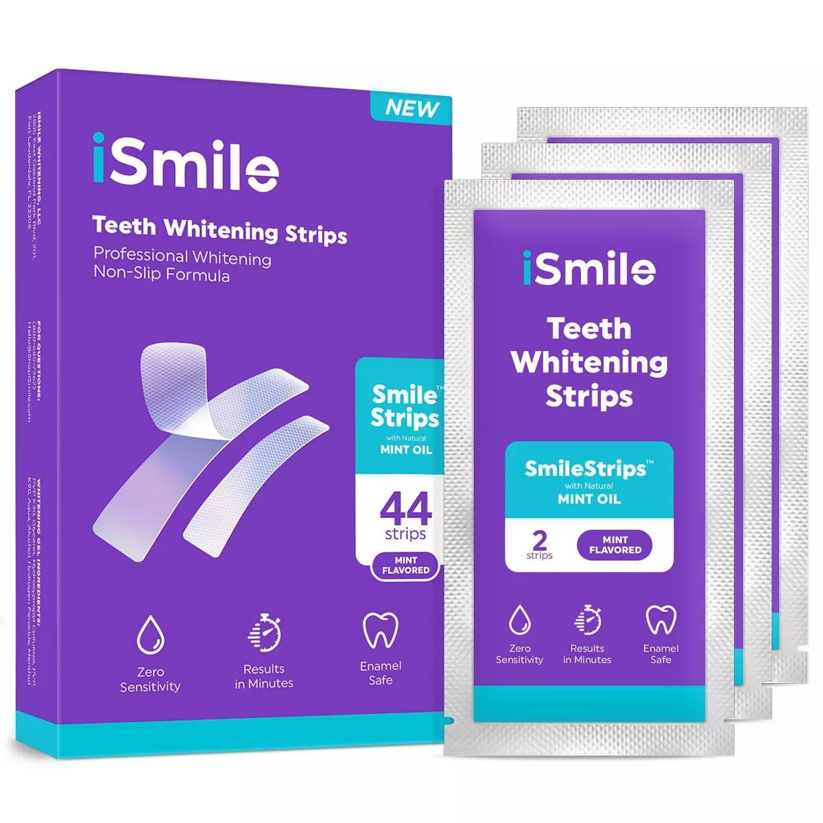 iSmile Teeth Whitening Strips Kit - Mint Oil - 44ct 4.7 out of 5 stars with 18 reviews 18