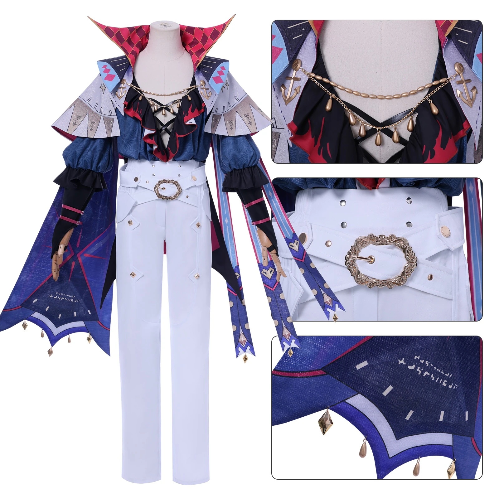 仮装鳴潮cos服布蘭特鳴潮共感者二次元ゲームコスプレ衣装アニメ舞台 コスプレ イベント用品