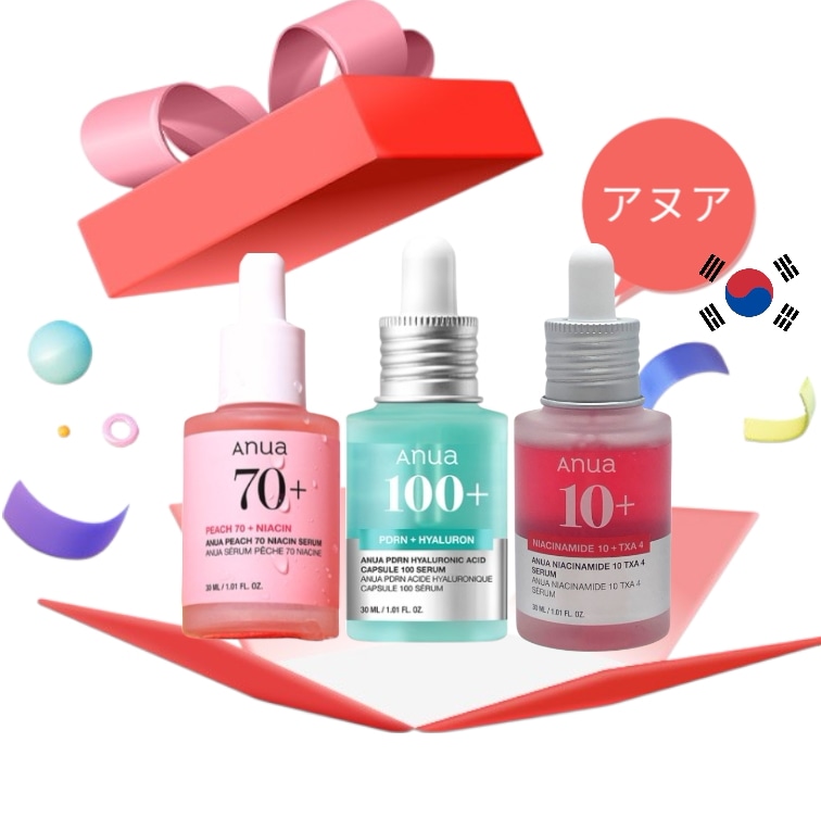 3点セット _ 桃 70 ナイアシンアミド セラム 30ml