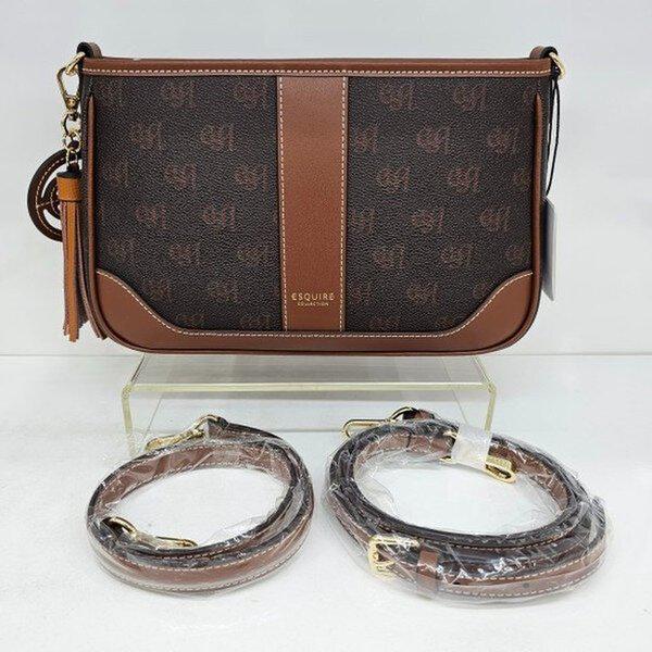 女性 デイリー タッセル装飾パターン ショルダー 兼 クロスバッグ EODFHB882_JK