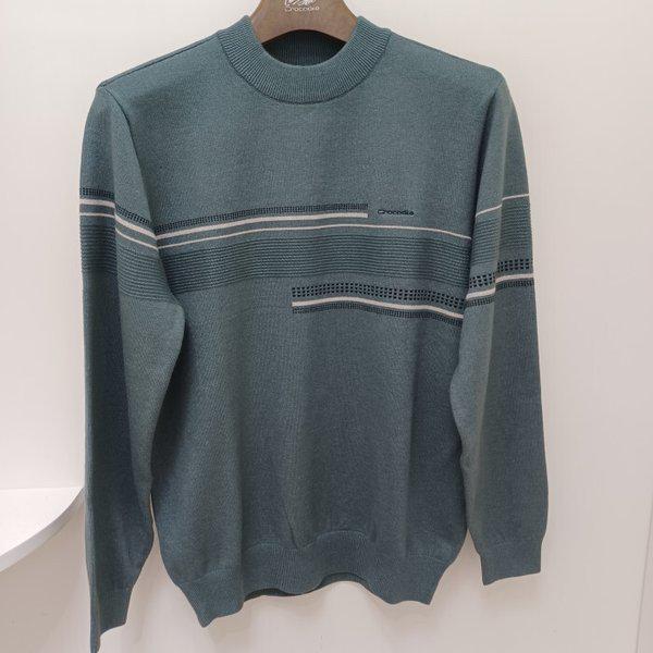 男性カーキ色ハーフポラcdaabkr3312(49) (幸せな百貨店)()