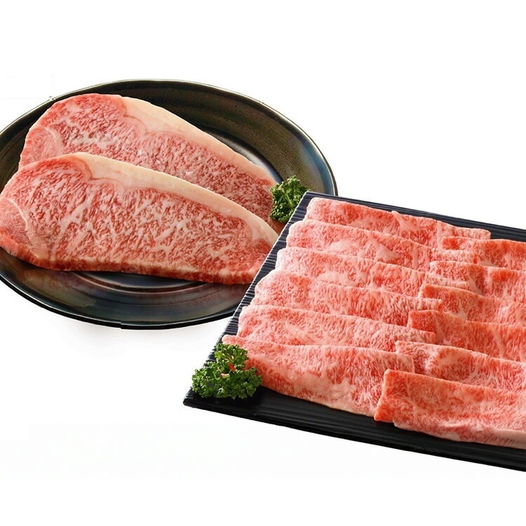 【目玉商品】【冷凍】宮崎牛ステーキ・すき焼きしゃぶしゃぶセット さつま屋産業 (代引不可)(TD)