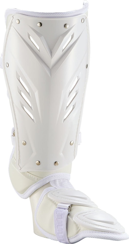 ZETT ゼット 打者用 レッグガード 右打者用 野球ソフト マスク・プロテクター BLL2095L-1100