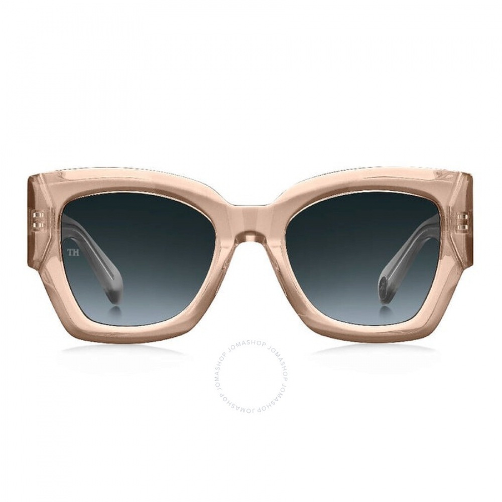 トミー・ヒルフィガー グラデーショングレー バタフライ レディース サングラス TH 1862/S 0FWM/8O 51