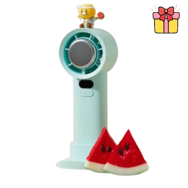 【数量限定】エアクーラー ハンディ扇風機 春の雨_チュンシクs 韓国人気 USB 手持ち扇風機 扇風機 ハンディ ハンディファン キャラクター ミニ扇風機