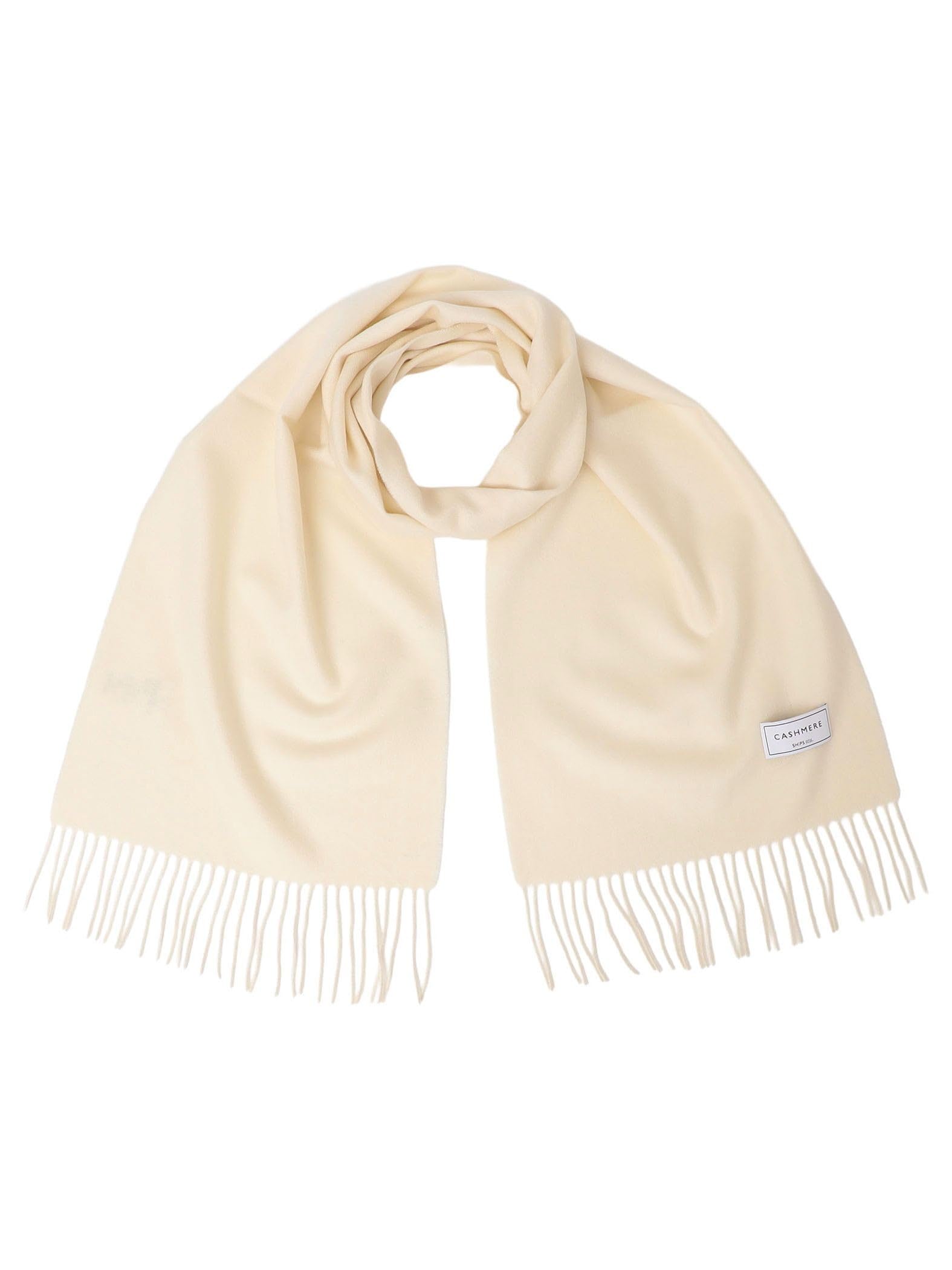 [シップス エニィ] カシミヤ ソリッド マフラー 25AW