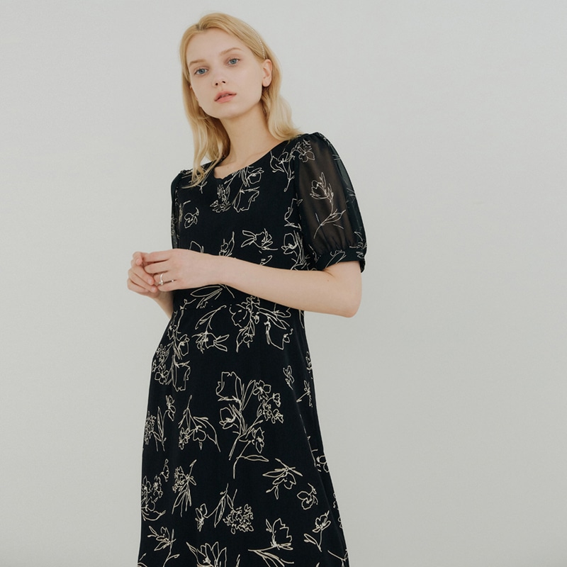 パフラインワンピース(PUFF LINE ONEPIECE)