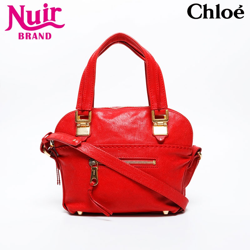 ハンドバッグ レッド WS20985