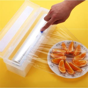 【早割り】ラップスライドカッター カークランド ストレッチタイト フードラップ 食品用 BOXタイプ 30cm