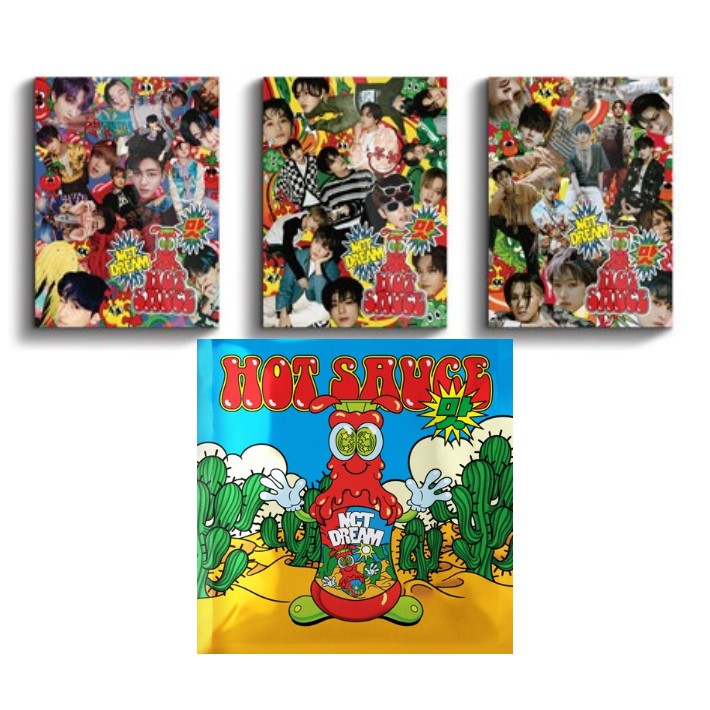 NCT DREAM 正規 1集 HOT SAUCE Photobook + Jewel 2種セット