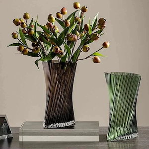 の創造的なガラスの花瓶の装飾品モダンなミニマリストのリビングダイニングテーブル水文化フラワ