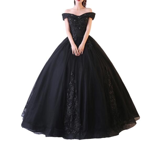 オフショルダー　カラードレス　美品　演出　結婚式　パーティードレス　発表会　二次会　披露宴　ロング丈