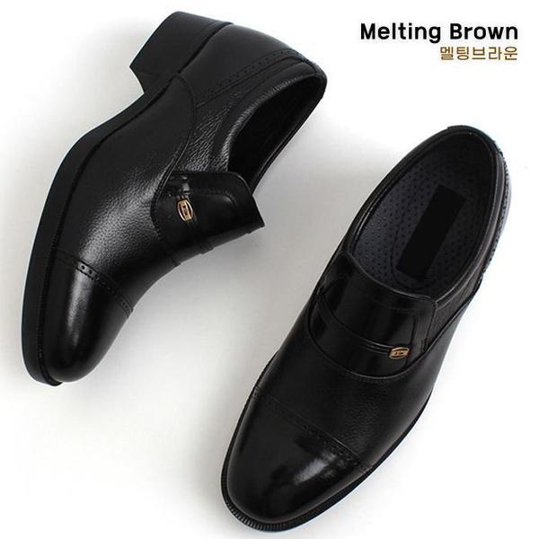 メンズ牛革靴身長補正フォーマルシューズDK50