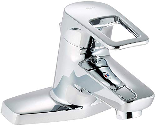 TOTO 洗面所水栓 台付2穴・エコシングル ワンプッシュ式 TLHG30ES