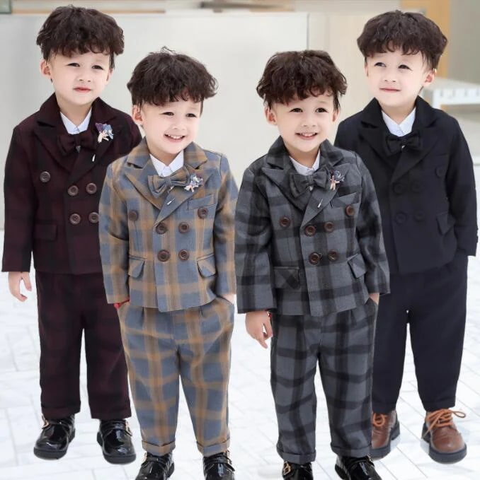 【最安値挑戦】ベビースーツ 子供スーツ 卒業式スーツ スーツセット 演出服 子供服 上下セット 男の子スーツ 長袖 折襟 キッズスーツ 高品質 フォーマルスーツ 入学式スーツ 子供用 スーツ 結婚式