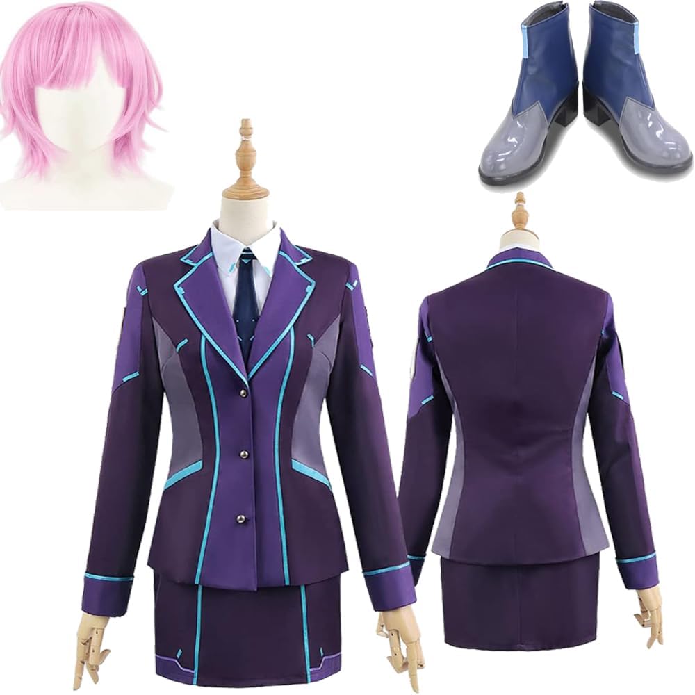 バーチャルYouTuber 夕陽リリ 制服 コスプレ衣装 風 仮装 変装 ハロウィン クリスマス 学園祭 文化祭 コスチューム プレゼント 祭り 夏祭り ステージ 誕生日 忘年会 イベント パーティー