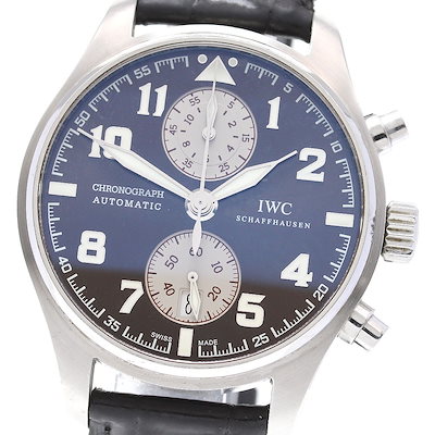 IWC SCHAFFHAUSEN IW387806 パイロットウォッチ アントワーヌ・ド・サンテグジュペリ クロノグラフ 自動巻き メンズ _832231【中古】