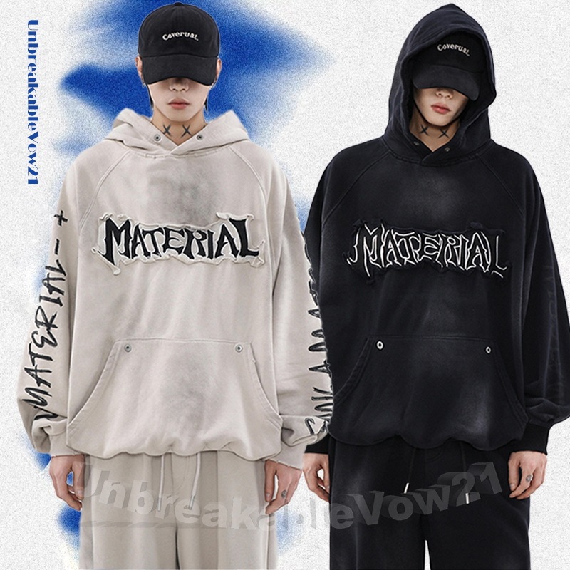 パーカー フーディ 男女兼用 ユニセックス オーバーサイズ 大きいサイズ ビッグサイズ ヒップホップ ダンス向け ゆったり レディース メンズ 韓国 ストリート 春夏秋冬