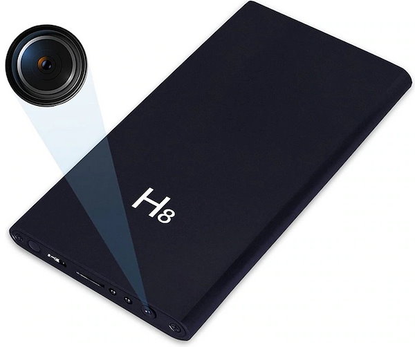 H8 パワーバンク ミニ WiFi カメラ 4K ウルトラ ポータブル 5000mAh ベビーシッター カメラ ナイトビジョン レコーダー スポーツ カメラ 屋内および屋外カメラ ミニ携帯