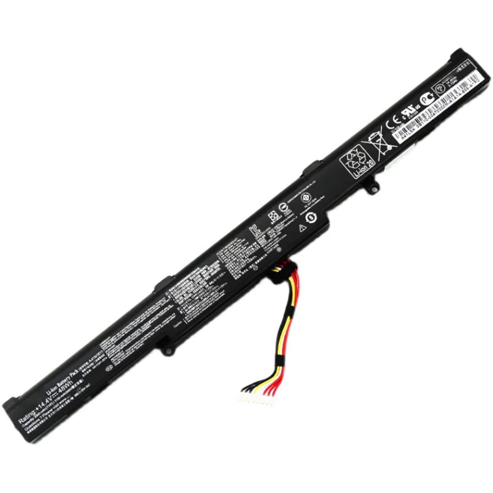 A41N1611 電池・Asusノートパソコン互換 48Wh/3150mAh FX53VD ZX53V ZX73V FZ53V GL553VD GL553VW A41LP4Q A41LK5H A41N
