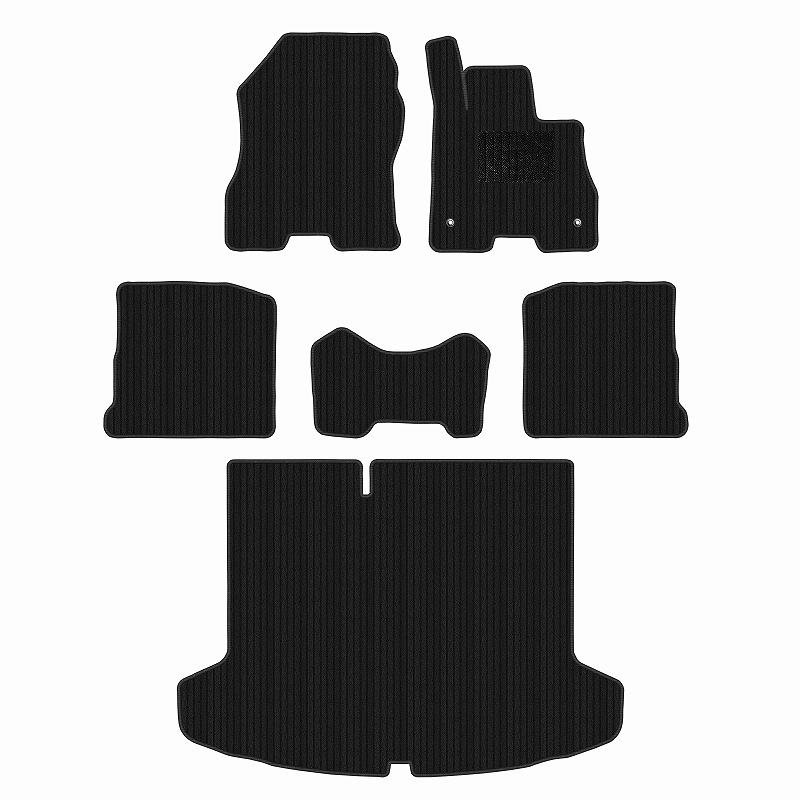 [優れた品質で安売りに挑戦]日産 キックス P15 フロアマット + トランクマット(ラゲッジマット) [3色から選択]