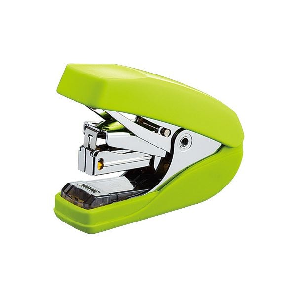 (まとめ) コクヨ ステープラ パワーラッチキス 32枚とじ 黄緑 SL-MF55-02YG 1個 (×10セット)