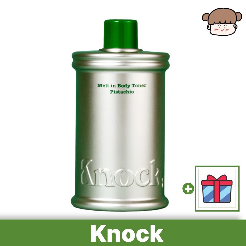 メルトインボディートナー 300ml / Knock,(ノック) PISTACHIO ピスタチオ 角質ケア ボディケア 全身 保湿 化粧水 ざらつき ケア お風呂上がり