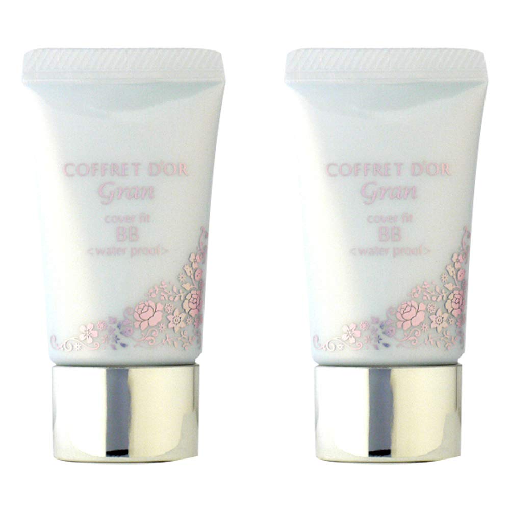 【セット】カネボウ コフレドール グラン カバーフィット BB （ウォータープルーフ） SPF40/PA ライトベージュ 2個セット