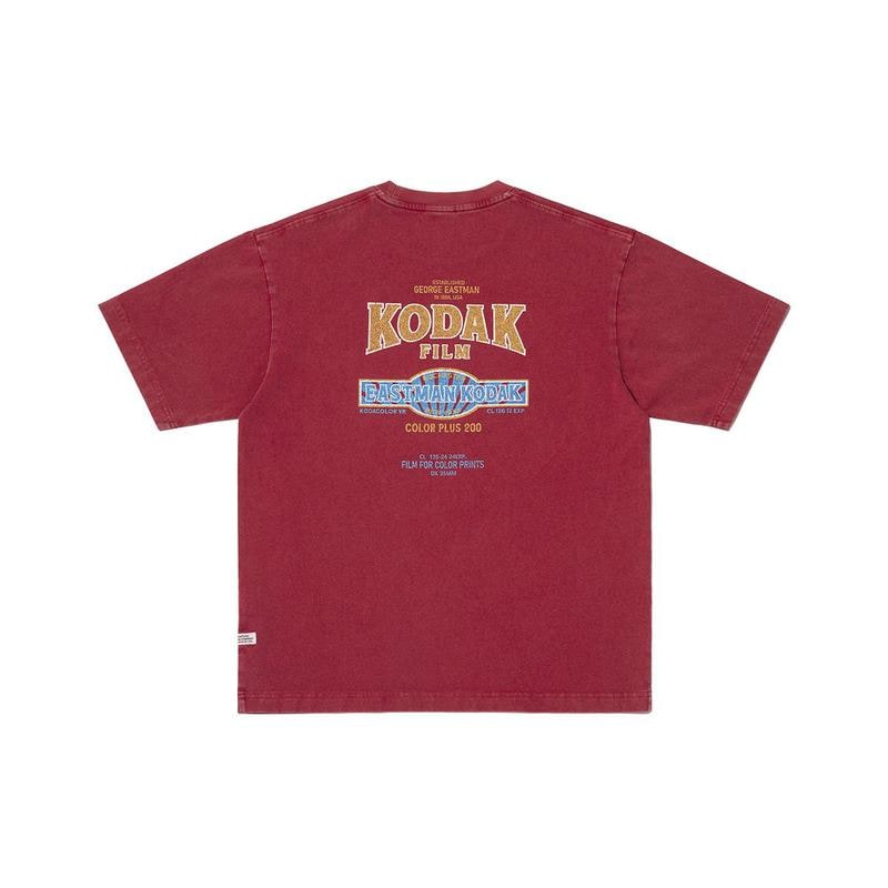 [公式] スノーウォッシンググラフィック半袖Tシャツ RED