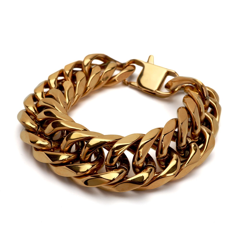 316L 極太ダブル喜平チェーン [b747-gold]