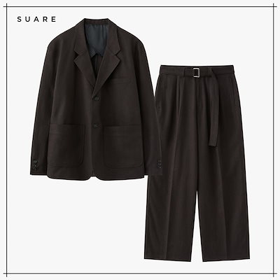 【SUARE】 Linen Single Blazer Set Brown 正規品