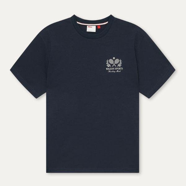 ピュアドライ スウィートラリー Tシャツ UNI B1 W262003NTS63 NVY WHT_P429529993