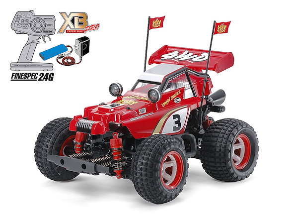 コミカルホットショット4WD☆プロポセット☆ Qoo10] タミヤ 1/10 電動RC完成セット X