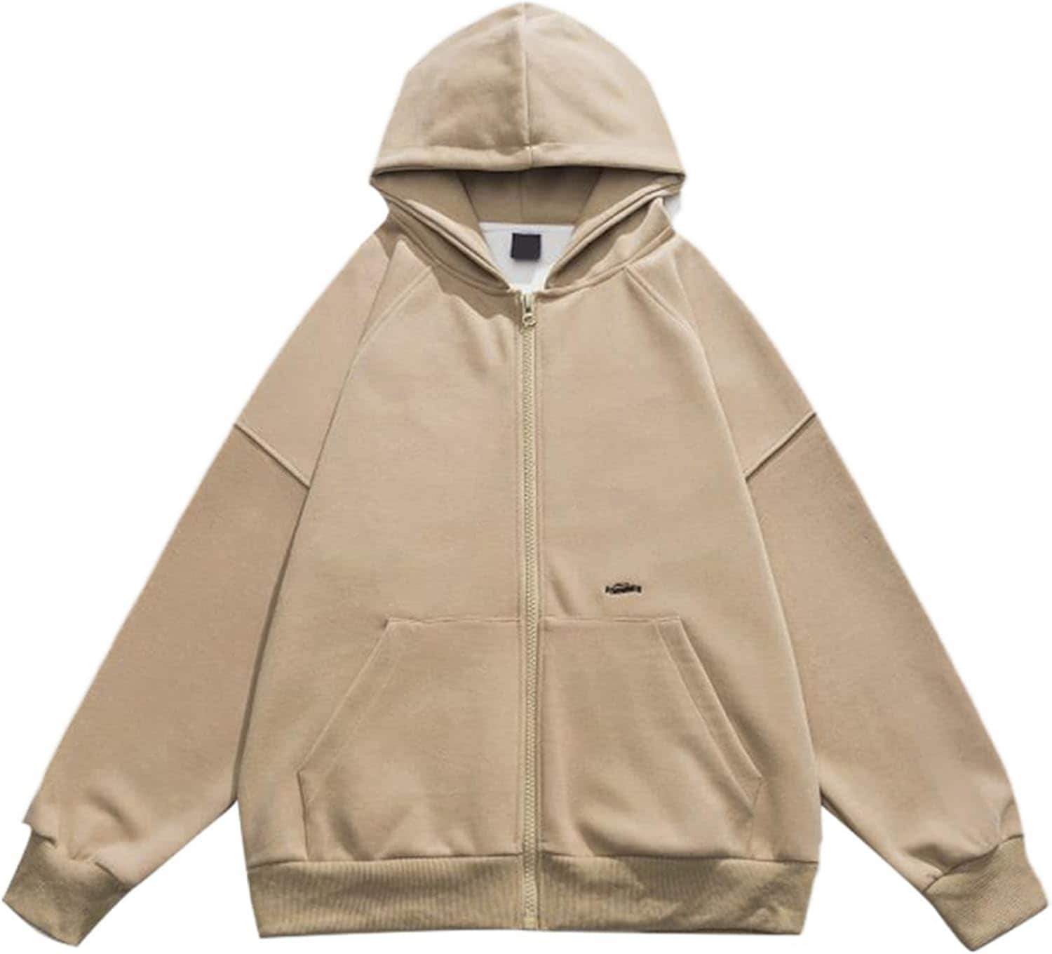 無地 パーカー メンズ ペアルック 長袖 フード付き ジップアップ レディース パーカー スウェットパーカー カジュアル カーディガン ビックシルエット 春秋服 トップス 薄い手 ユニセックス 通勤通