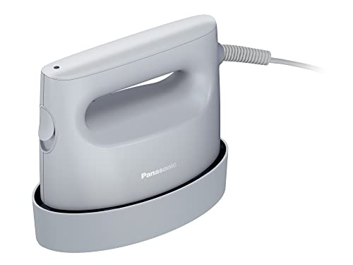 パナソニック 衣類スチーマー 360パワフルスチーム コンパクトタイプ プレスもできる2WAY 脱臭 除菌 フロストブルー NI-FS690-A