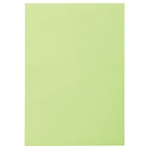 （まとめ） TANOSEE 色画用紙 四つ切 わかくさ 1パック（10枚） (×15セット)