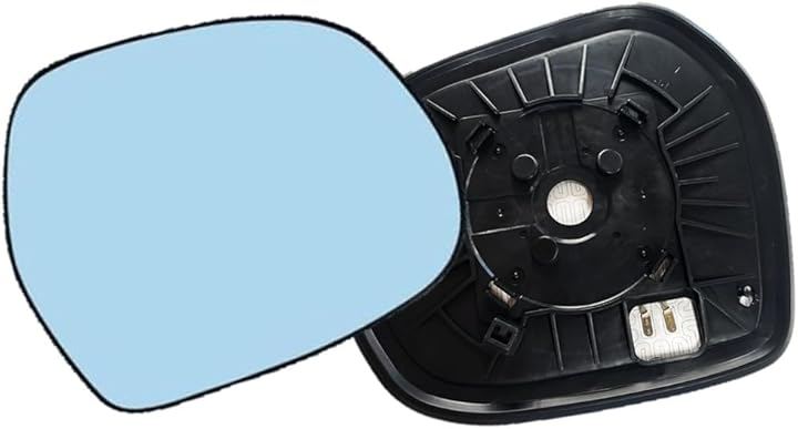 互換品トヨタ 用 ランドクルーザー 150 プラド ドア ミラー 社外品 ブルー レンズ ガラス 純正品 交換 サイドミラー ヒーテッド 左 (運転席・助手席左右セット（2枚）, 大型)