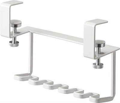 他サイト： 山崎実業(Yamazaki) 洗面戸棚下歯ブラシホルダー ホワイト 約W14XD5XH10cm タワー 浮かせて収納 髭剃り収納 歯ブラシスタンド 5006の商品画像