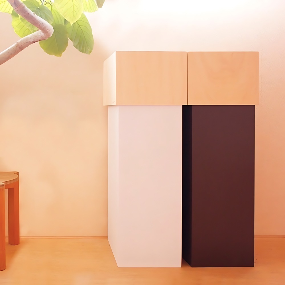 【受注生産】W CUBE　30　ダブルキューブ30　袋の見えないカバー付ダストボックス 8,534円