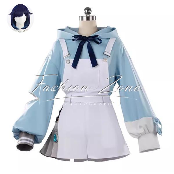 バーチャル VTuber 風 紡木こかげ コスプレ衣装 ウィッグ cosplay ハロウィン 演出服 変装