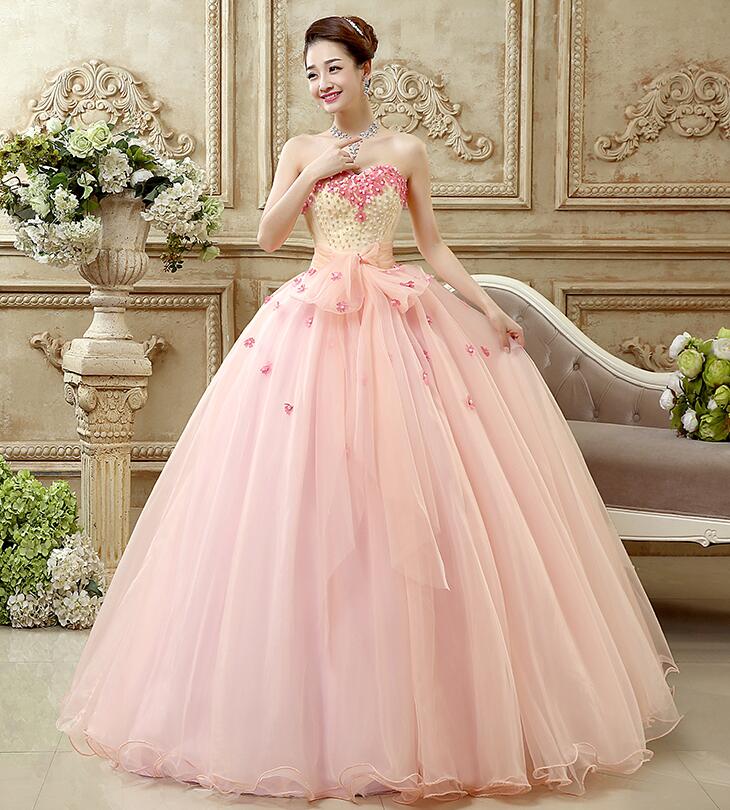 カラードレス プリンセスライン ウエディングドレス 二次会 結婚式 ドレス 演奏会用ドレス ピアノ コーラス 花嫁 flower フラワー フォーマル パーティードレス ワンピース ビスチェ ロングド