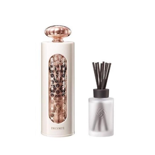 コスメデコルテ　フレグランスディフューザー　ホルダー付セット　ローズ＆ミュゲ