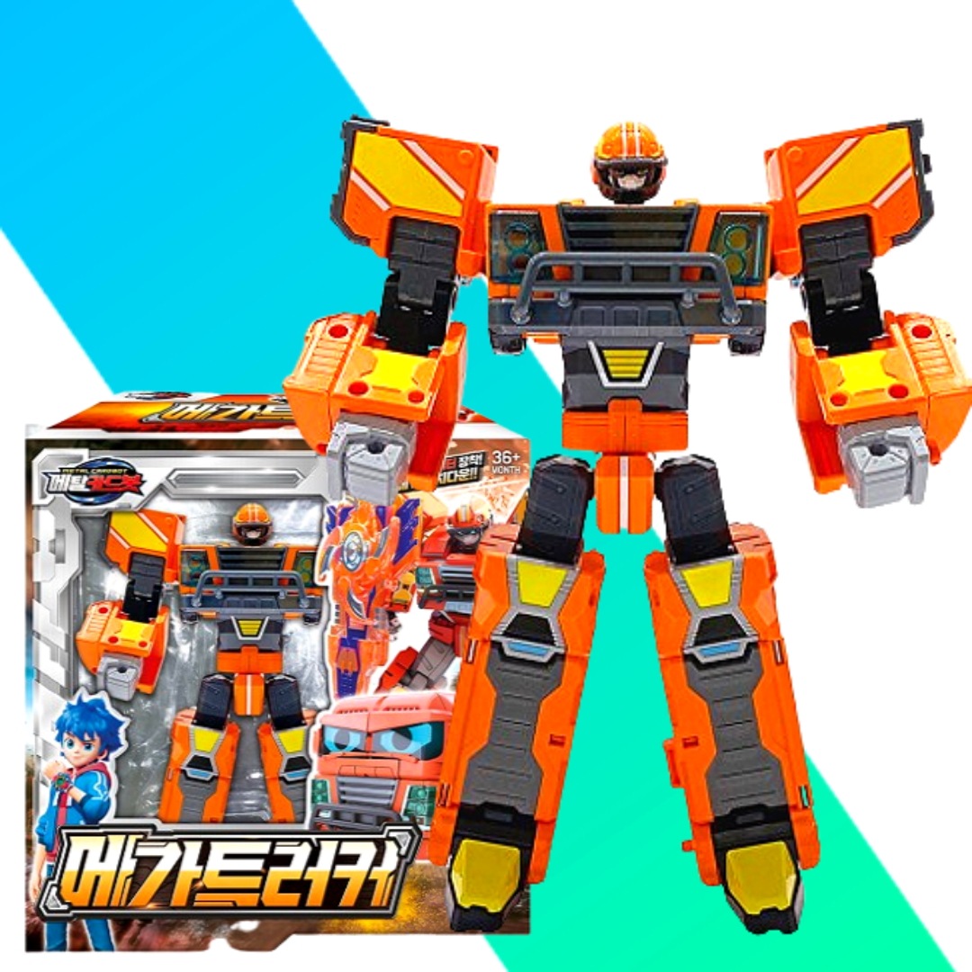[NEW] メタルカードボット メガトラッカー / 韓国/ トラック/ 自動車/ ロボット/ のりもの/ 変身ロボット/ アクションフィギュア/ 誕生日プレゼント/ 男児/アニメーション 4,868円